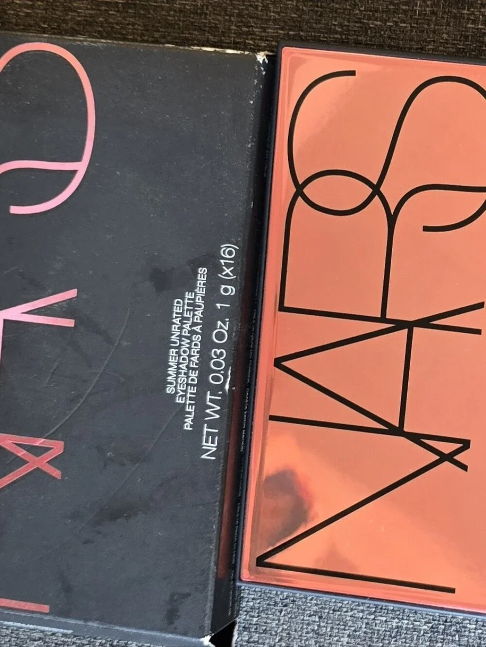 NIB Nars Full Sized Summer Unrated Full Eyeshadow Palette!